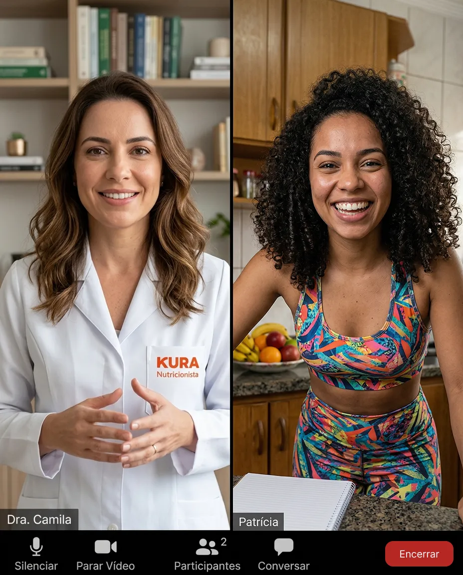 Consulta com nutricionista online